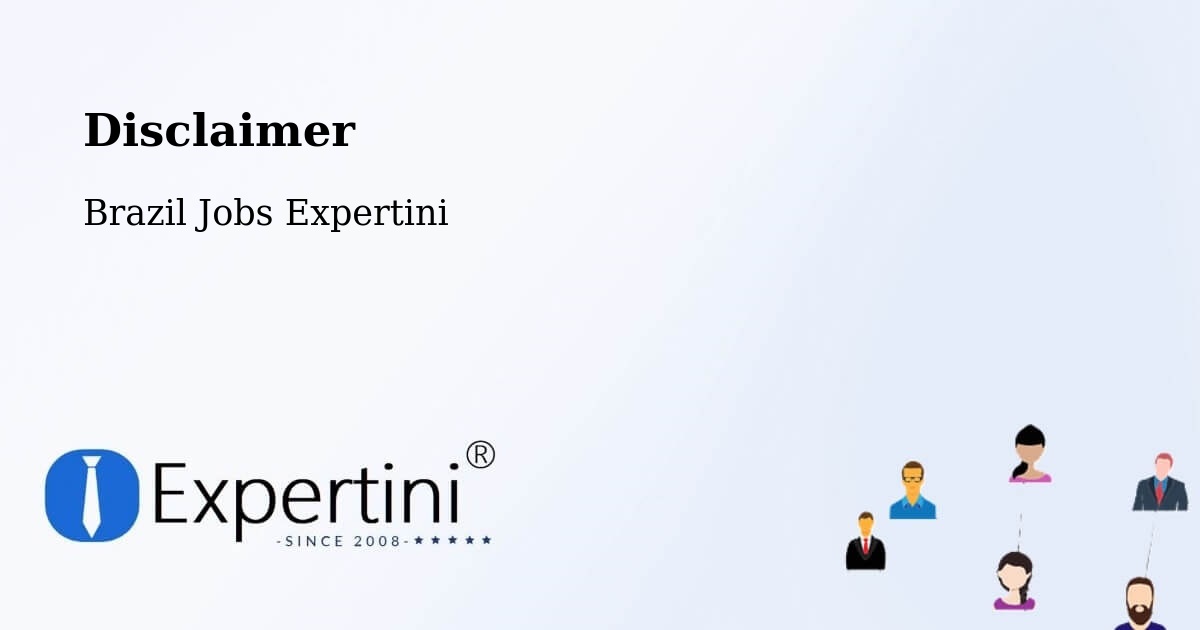 Disclaimer – Potim - Brazil Jobs Expertini