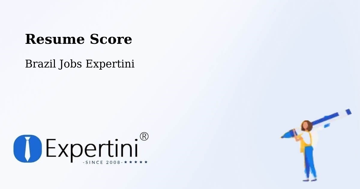 Resume Score & Job Description Match Tool – Potim - Brazil Jobs Expertini